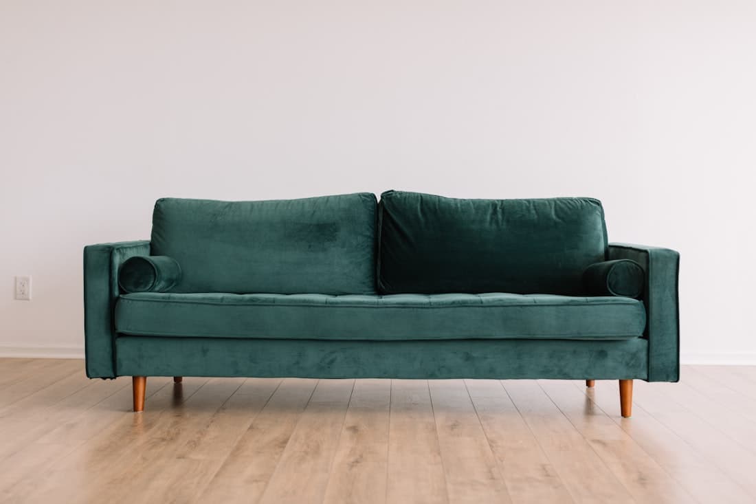 Our earthy living room corner