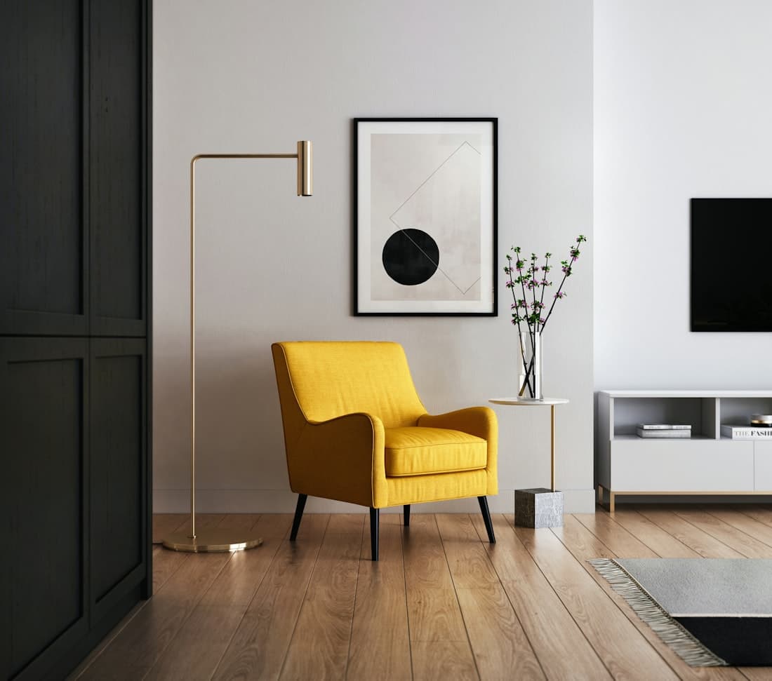 Shelf styling for renters